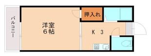 テースフル香椎Aの物件間取画像